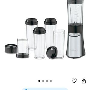 Cuisinart Black and Silver Blender Set